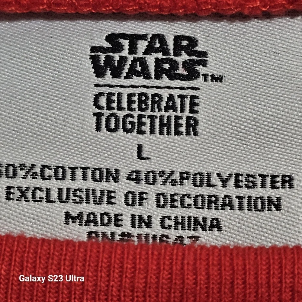 Disney Star Wars Yoda Ugly Christmas Sweater size L